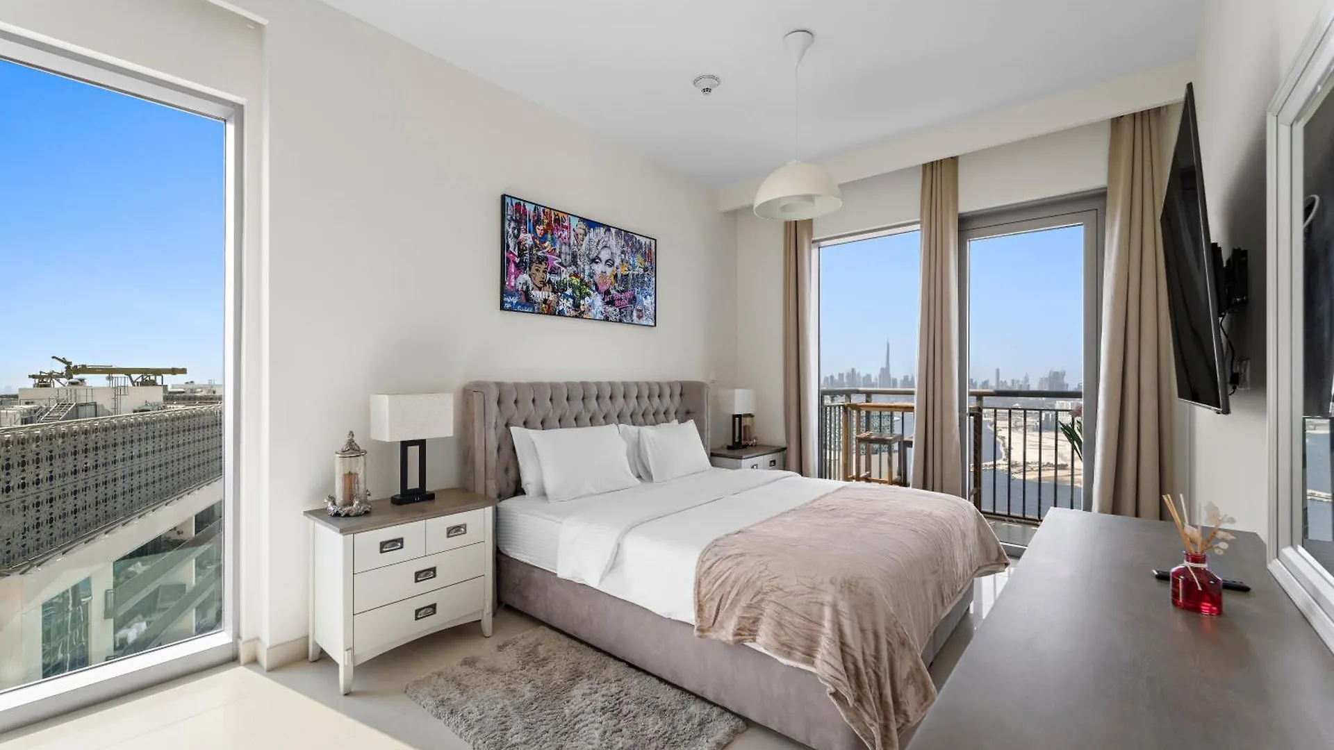 迪拜2Br Harbour Views T1, Creek View别墅 阿拉伯联合酋长国
