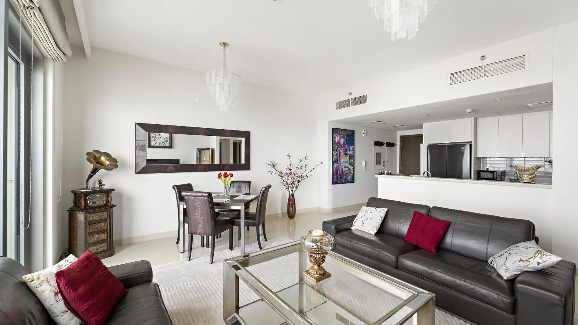 度假居 迪拜2Br Harbour Views T1, Creek View别墅